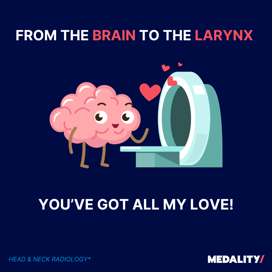 Head & Neck Radiology Valentine Card